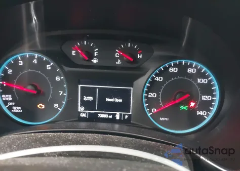 2018 Chevrolet Equinox Lt из США, поврежденный, VIN 3GNAXSEVXJS587177